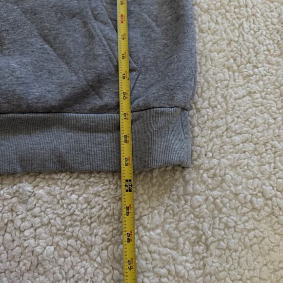 CONVERSE Kids Hoodie Heather Grey Pullover Boys Large - Picture 5 of 5